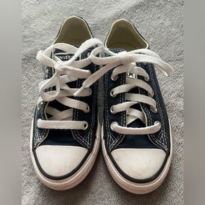 Converse Kids Navy and White Sneakers